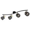 Globo INDIANA Ceiling Light black, 4-light sources
