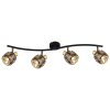 Globo INDIANA Ceiling Light black, 4-light sources