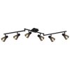 Globo CLAUDE Ceiling Light black, 6-light sources