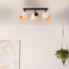 Brilliant Raffy Ceiling Light black, 3-light sources