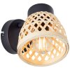 Brilliant Elize Wall Light black, 1-light source