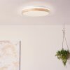 Brilliant Brodsky Ceiling Light LED brown, white, 1-light source