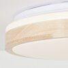 Brilliant Brodsky Ceiling Light LED brown, white, 1-light source