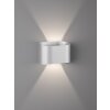 Fischer & Honsel Wall Wall Light LED silver, 2-light sources