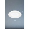 Fischer & Honsel Bolia Ceiling Light LED white, 1-light source, Remote control