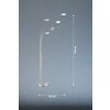 Fischer & Honsel Dent Floor Lamp LED matt nickel, 5-light sources
