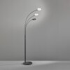 Fischer & Honsel Dent Floor Lamp LED black, 3-light sources