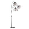 Fischer & Honsel Wire Floor Lamp black, 3-light sources