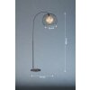 Fischer & Honsel Wire Floor Lamp black, 1-light source