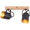 Brilliant Tronte Ceiling Light Ecru, 2-light sources