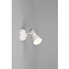 Trio Steam Wall Light Antique, white, 1-light source