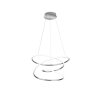 Reality Bologna Pendant Light LED chrome, 1-light source