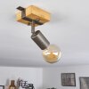 PRAIA Ceiling Light brown, grey, 1-light source