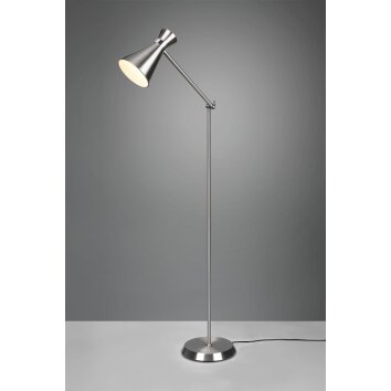Reality Enzo Floor Lamp matt nickel, 1-light source