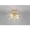 Reality Gloria Ceiling Light brass, 4-light sources