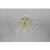 Reality Gloria Ceiling Light brass, 4-light sources