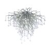 Paul Neuhaus ICICLE Ceiling Light stainless steel, 9-light sources