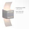 Paul Neuhaus ORMA Wall Light aluminium, 1-light source