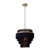 Lucide EXTRAVAGANZA FRILLS Pendant Light gold, brass, 1-light source