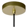 Lucide EXTRAVAGANZA FRILLS Pendant Light gold, brass, 1-light source