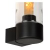 Lucide MICHA Outdoor Wall Light black, 1-light source