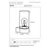 Lucide MICHA Outdoor Wall Light black, 1-light source