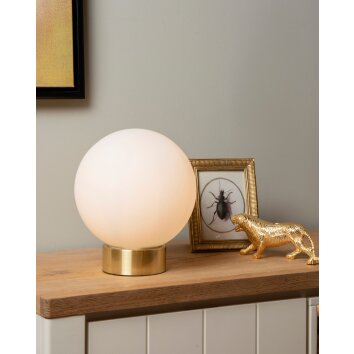 Lucide JORIT Table lamp gold, brass, 1-light source