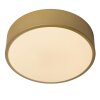 Lucide UNAR Ceiling Light LED gold, brass, 1-light source