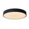 Lucide UNAR Ceiling Light LED black, 1-light source