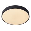 Lucide UNAR Ceiling Light LED black, 1-light source