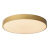 Lucide UNAR Ceiling Light LED gold, brass, 1-light source