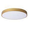 Lucide UNAR Ceiling Light LED gold, brass, 1-light source
