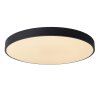 Lucide UNAR Ceiling Light LED black, 1-light source
