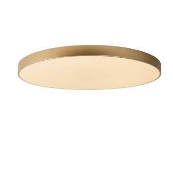Lucide UNAR Ceiling Light LED gold, brass, 1-light source