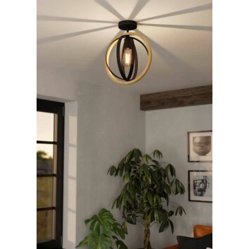 Eglo BASILDON Ceiling Light black, 1-light source