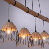 Leuchten-Direkt REED Pendant Light black, 4-light sources