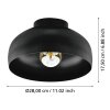 Eglo MOGANO Ceiling Light black, 1-light source