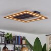 Charentay Ceiling Light LED black, 1-light source