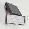 Estampes solar wall lamp LED anthracite, 1-light source, Motion sensor