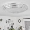 Villeveyrac Ceiling Light LED white, 1-light source, Remote control