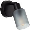 Brilliant Loralie Wall Light black, 1-light source