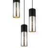 Globo ANNIKA Pendant Light black, 3-light sources