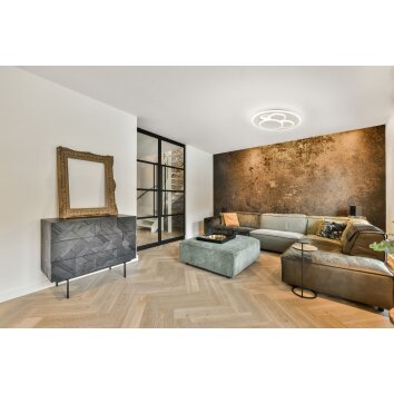 Fischer & Honsel Dots Ceiling Light LED white, 1-light source, Remote control