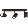 Brilliant Niels Ceiling Light Ecru, black, 3-light sources