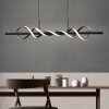 Brilliant Amalie Pendant Light LED black, 1-light source