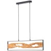 Brilliant Chaumont Pendant Light LED black, 1-light source