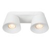 Lucide TRIGONO Ceiling Light white, 2-light sources