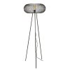 Vagney Floor Lamp matt nickel, black, 1-light source