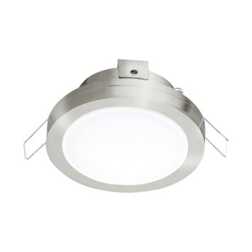 Eglo PINEDA 1 recessed wall/ceiling light LED matt nickel, 1-light source