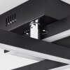 Cavareno Ceiling Light LED black, 1-light source